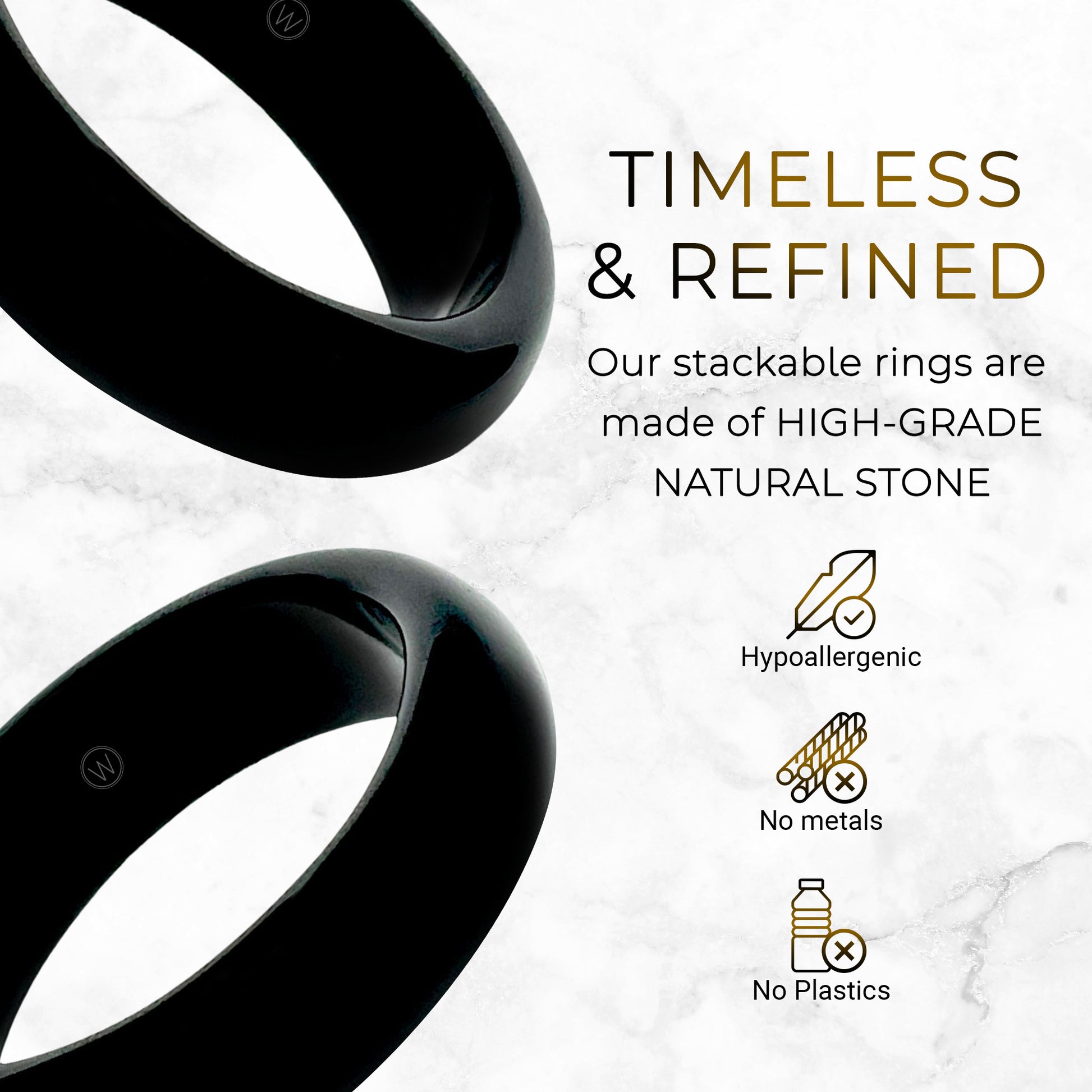 elysian black onyx ring by whitestone jewelry co.