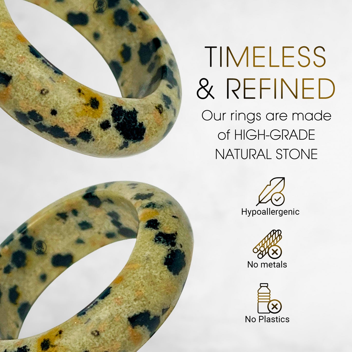 diego dalmatian jasper ring from whitestone jewelry co.