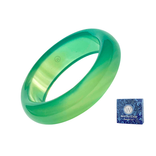 griffith light green agate ring by whitestone jewelry co.