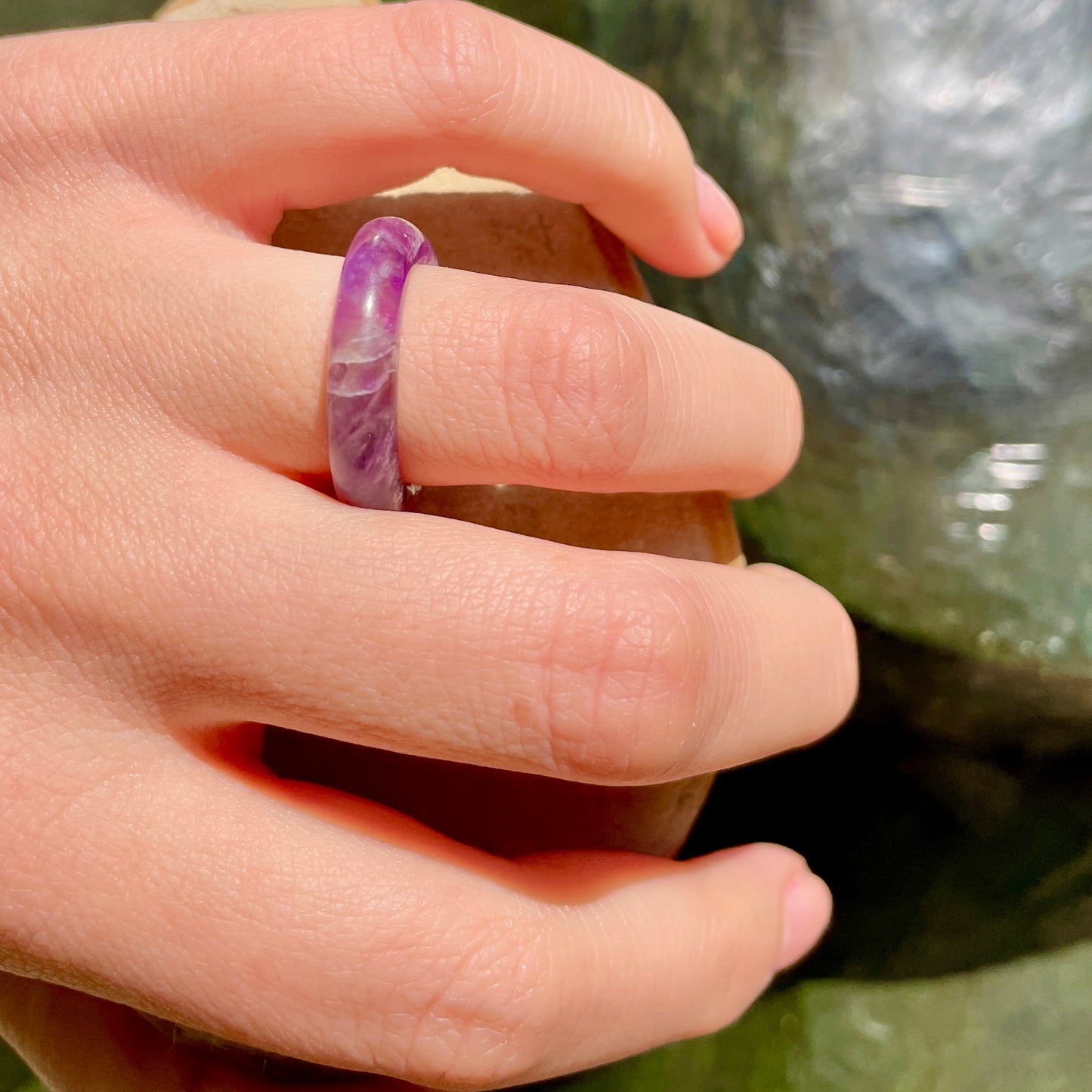 purple amethyst ring by whitestone jewelry co.