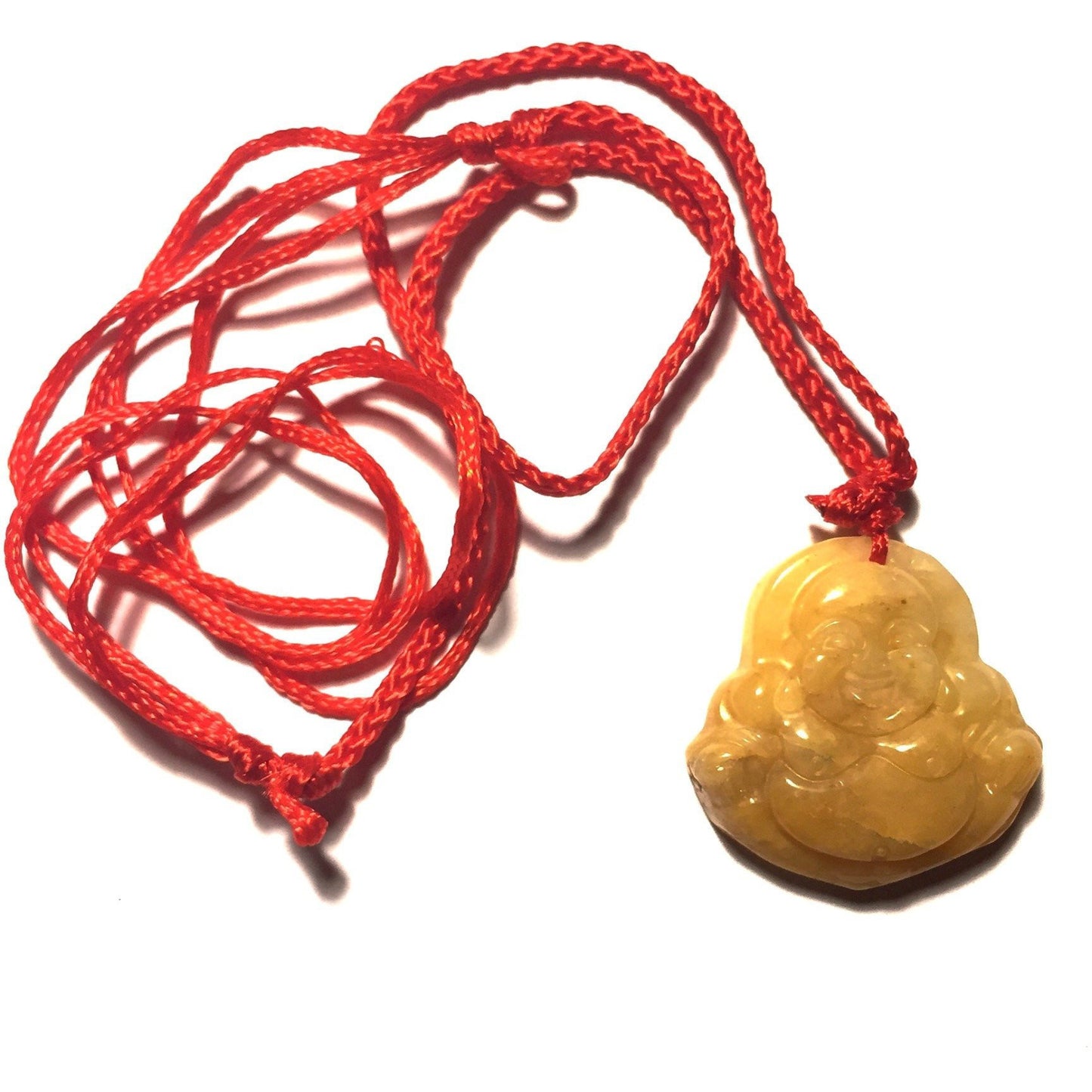 Honey Brown and Beige White Jade Buddha-Whitestone Jewelry Co.