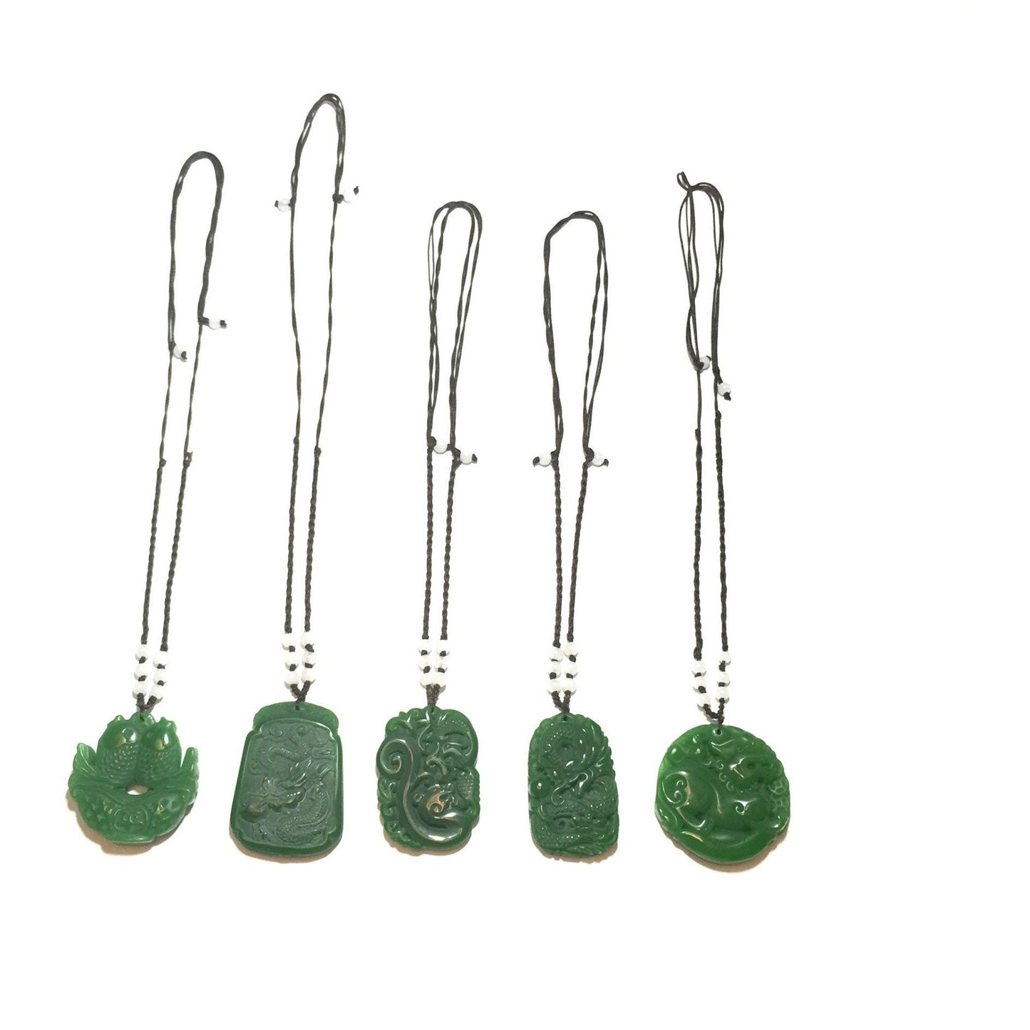 Jade Fish Necklace-Whitestone Jewelry Co.