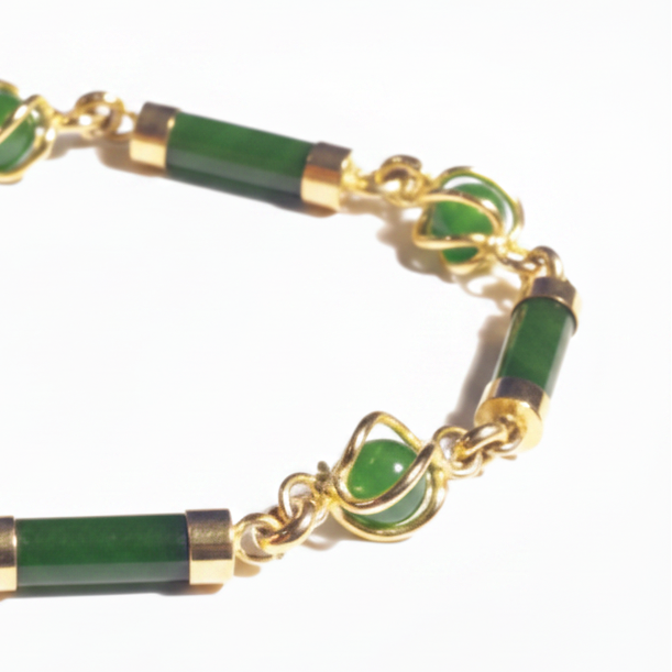 Jade Tennis Bracelet-Whitestone Jewelry Co.