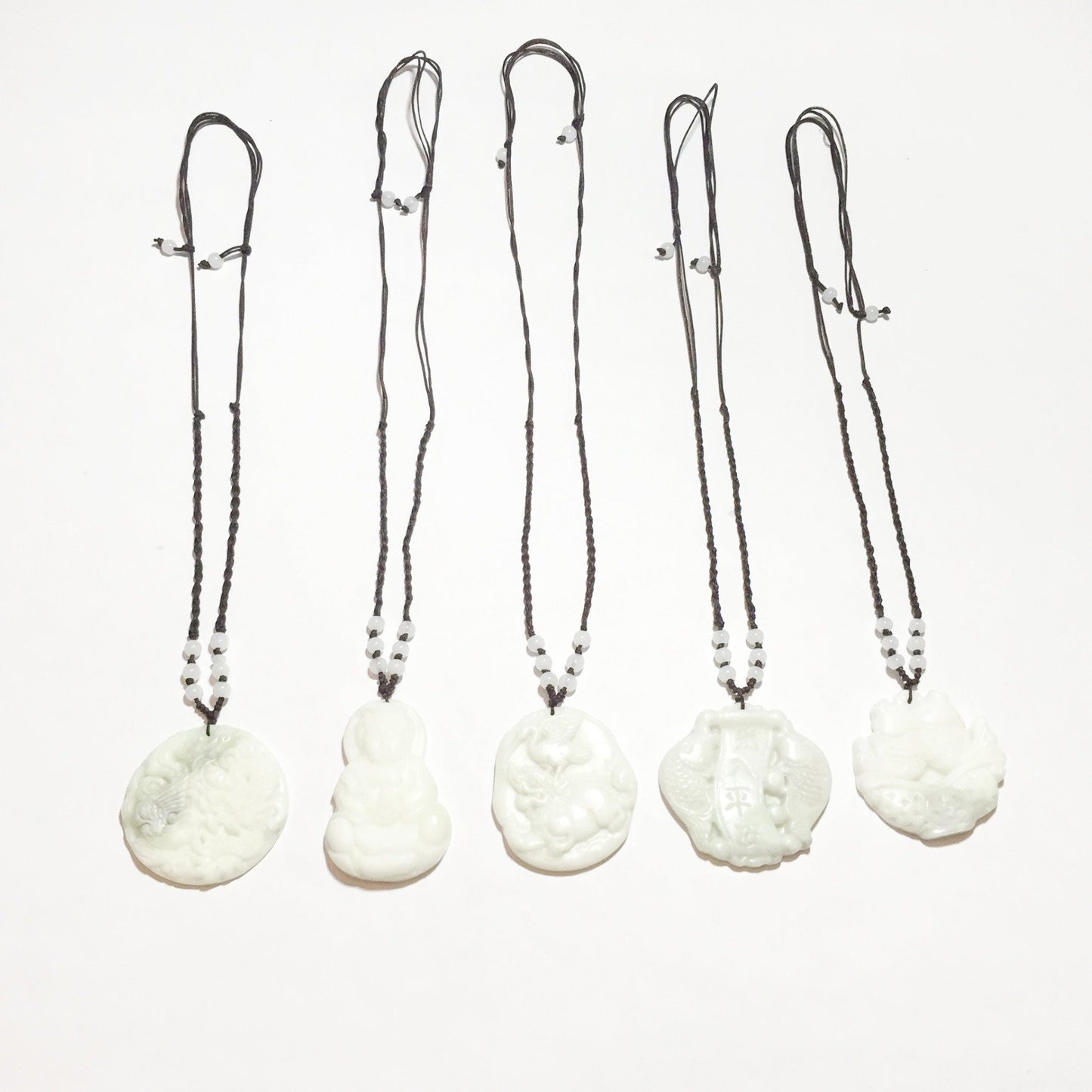 Two Fish Jade Necklace-Whitestone Jewelry Co.