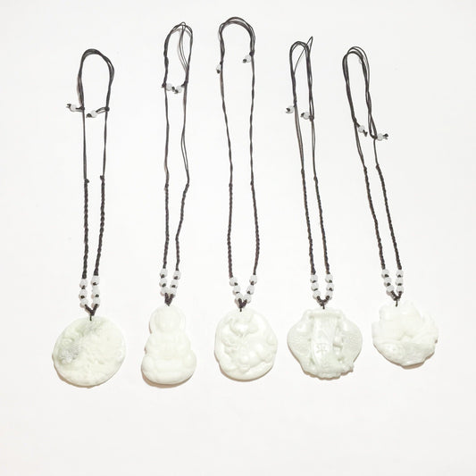 Two Fish Jade Necklace-Whitestone Jewelry Co.
