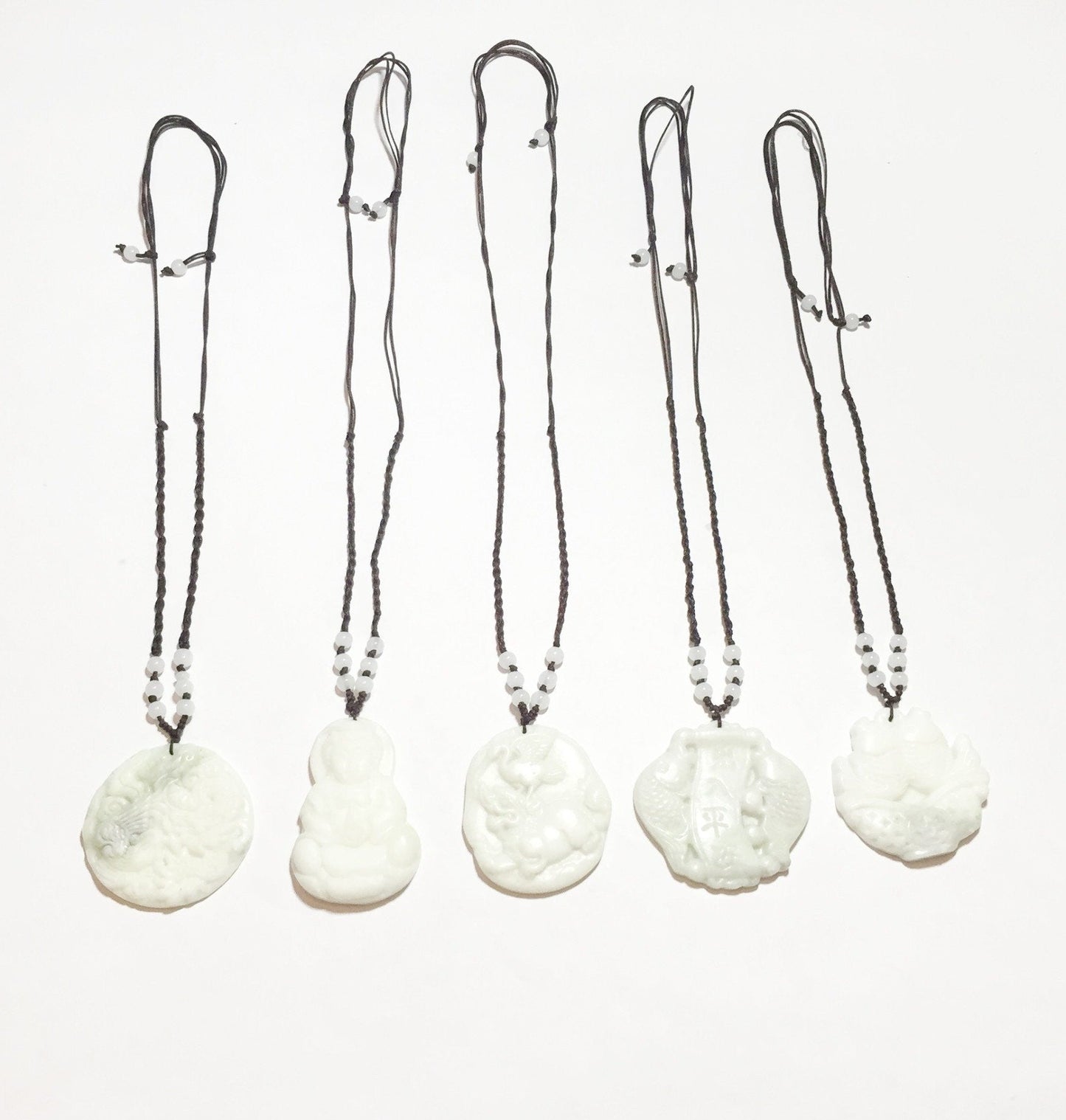 Two Fish Jade Necklace-Whitestone Jewelry Co.