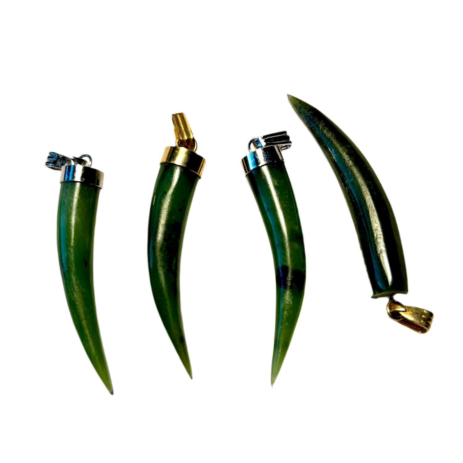 Vintage Jade Claw Pendant