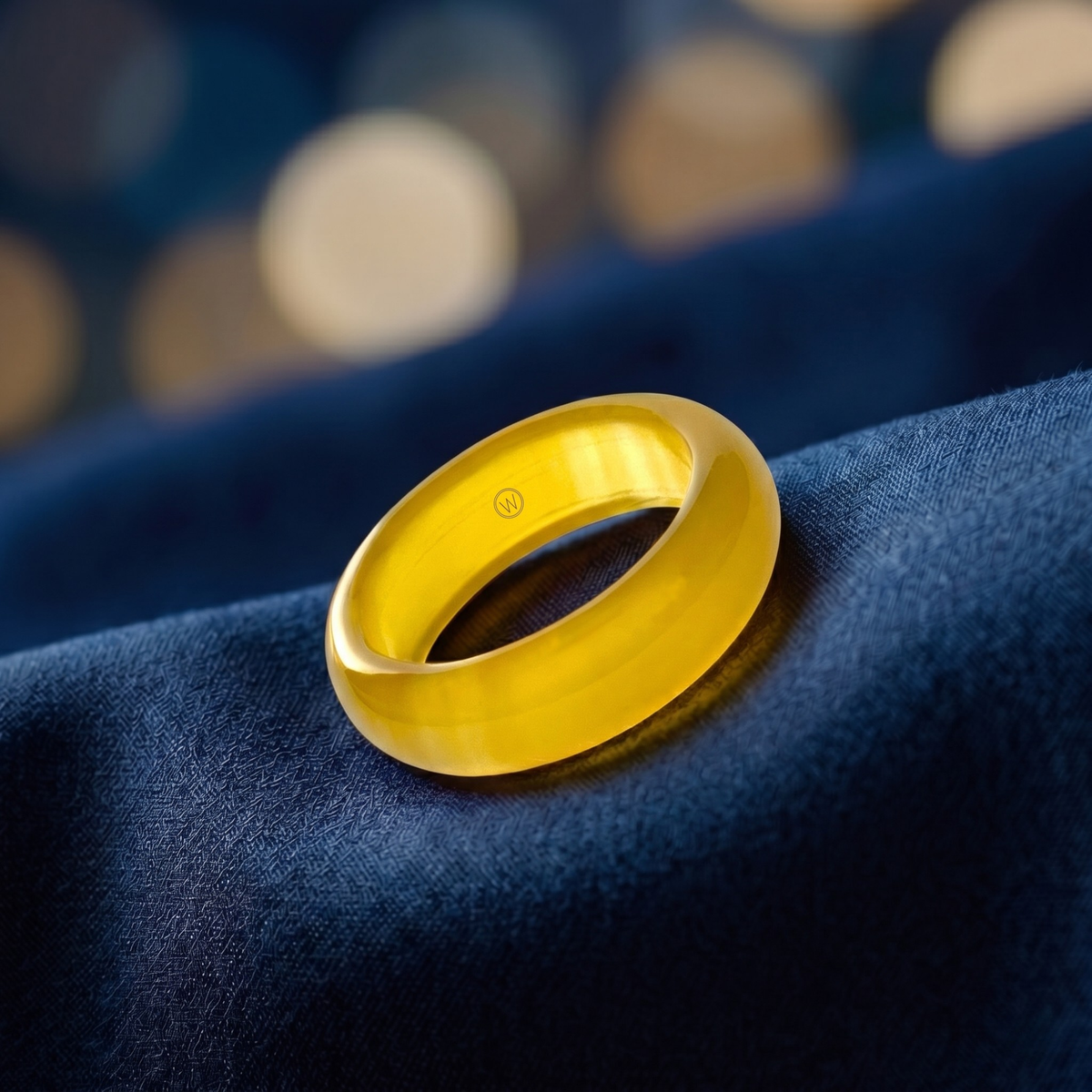 Yellow Agate Ring - Solar Plexus - Chakra Collection