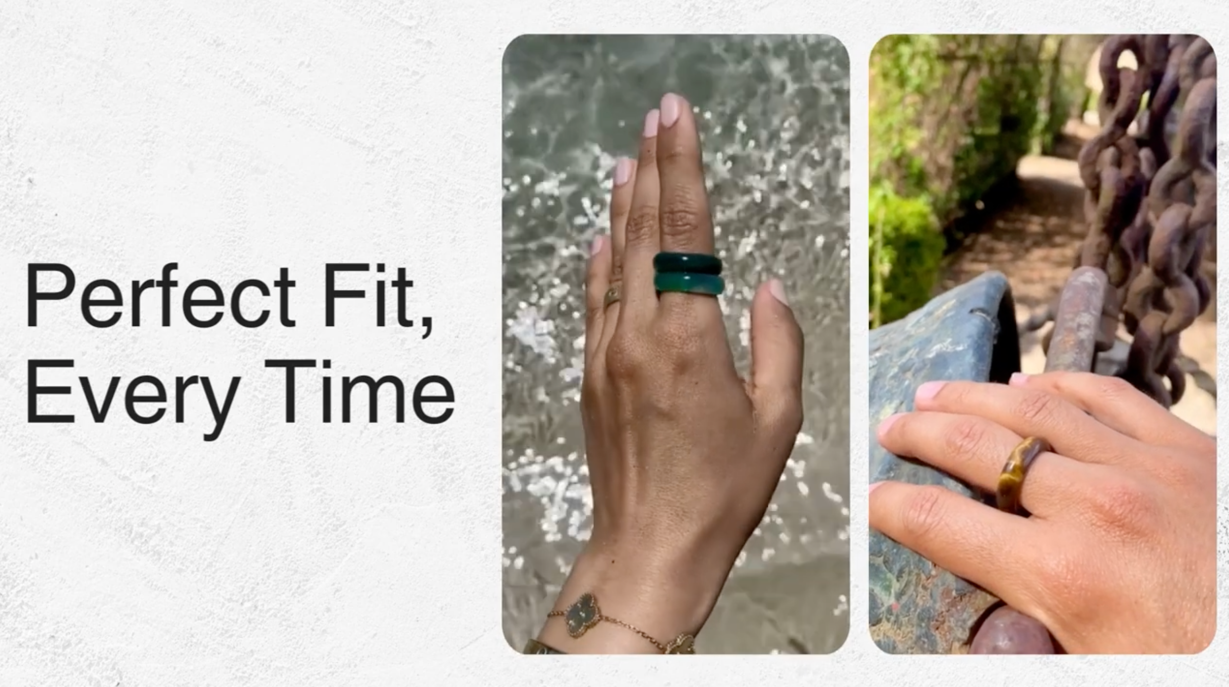 Load video: 3 steps to find your ring size from home