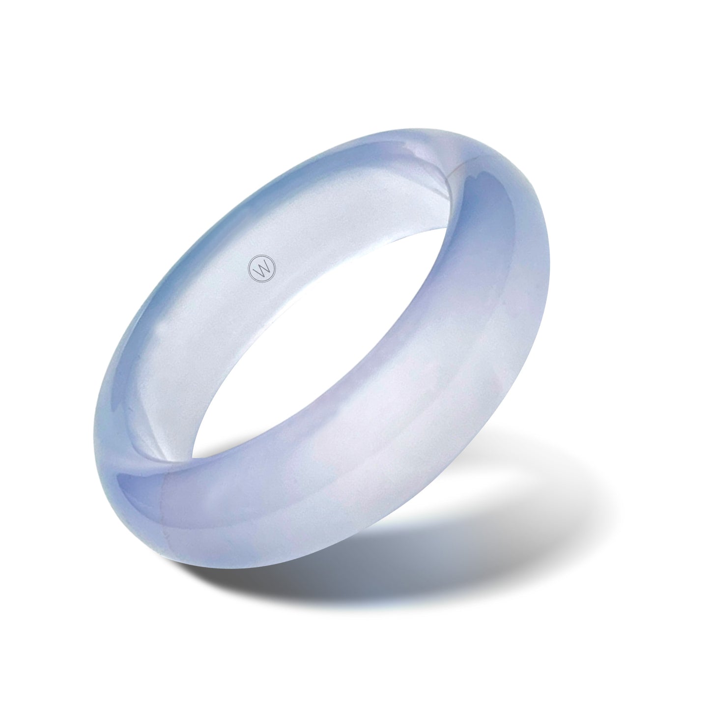 Chakra Stone Ring - Blue Agate - Throat