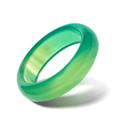 griffith green agate band by whitestone jewelry co.