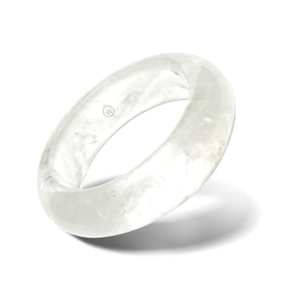 Caruba - White Quartz Stone Ring - Maya Collection