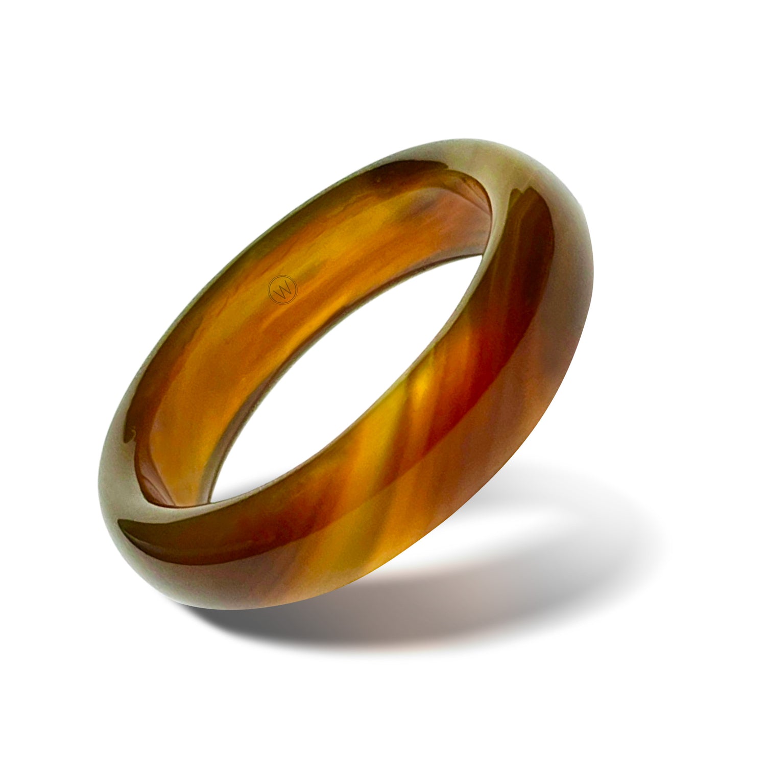 tortoise shell agate ring by whitestone jewelry co.