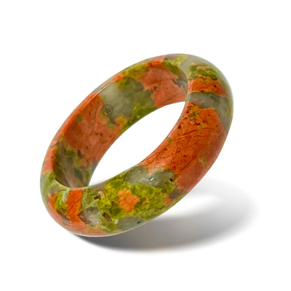 Tonina - Unakite Stone Ring - Maya Collection