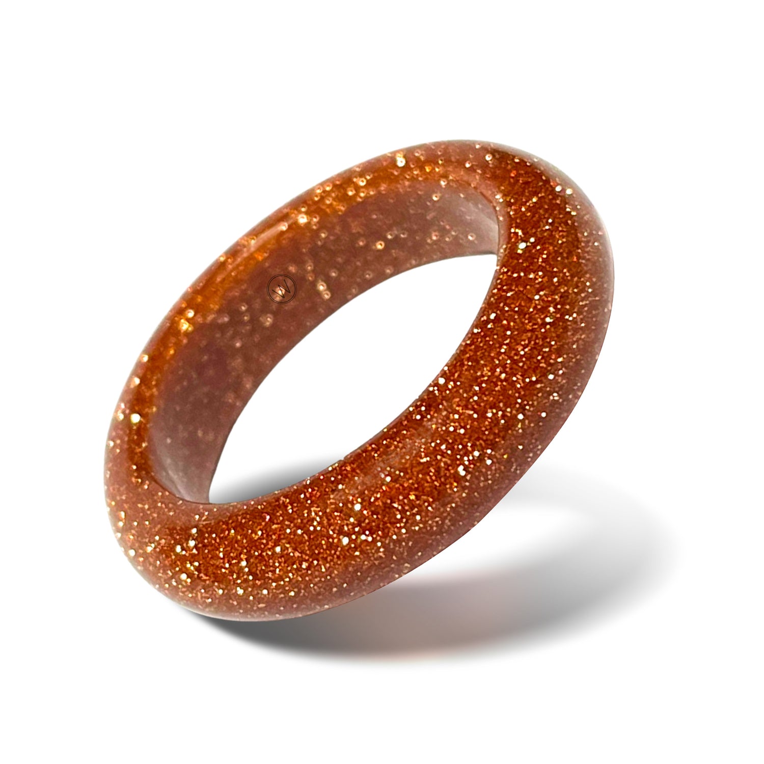 aztec goldstone ring by whitestone jewelry co.