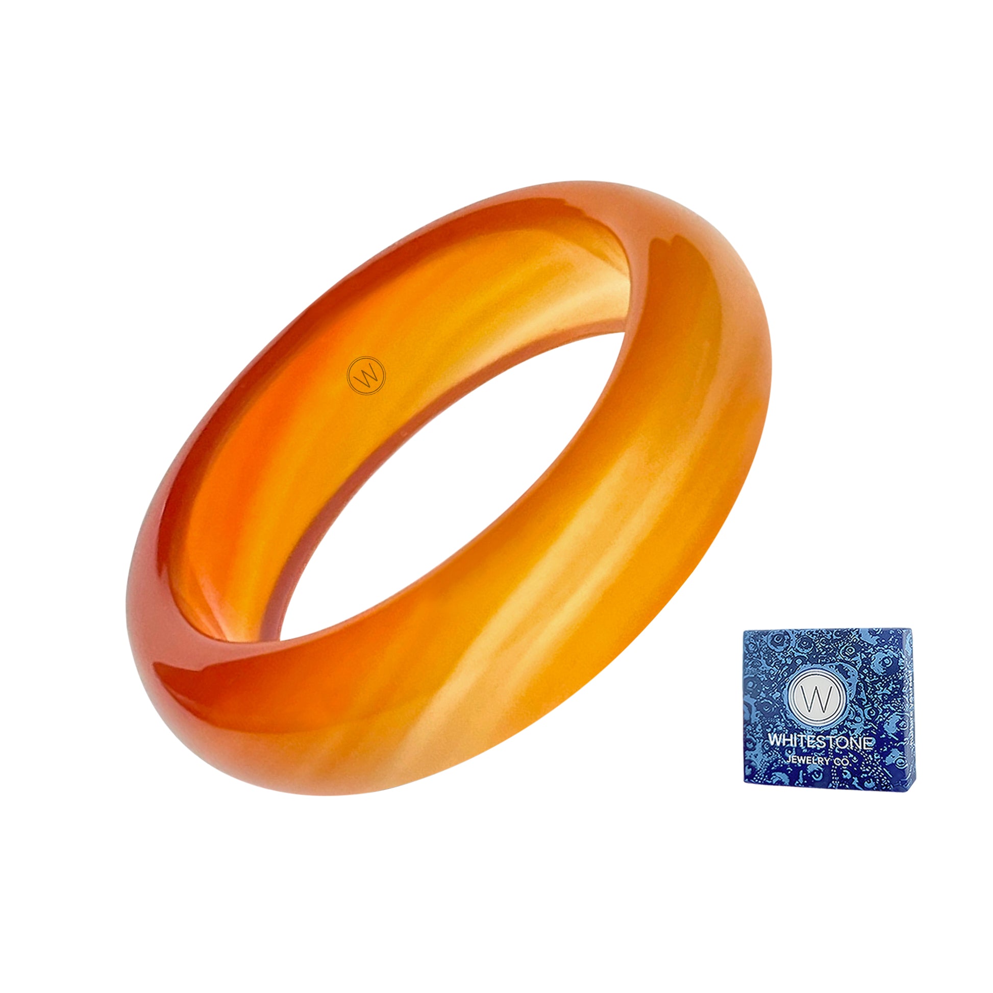orange agate ring sacral chakra stone 