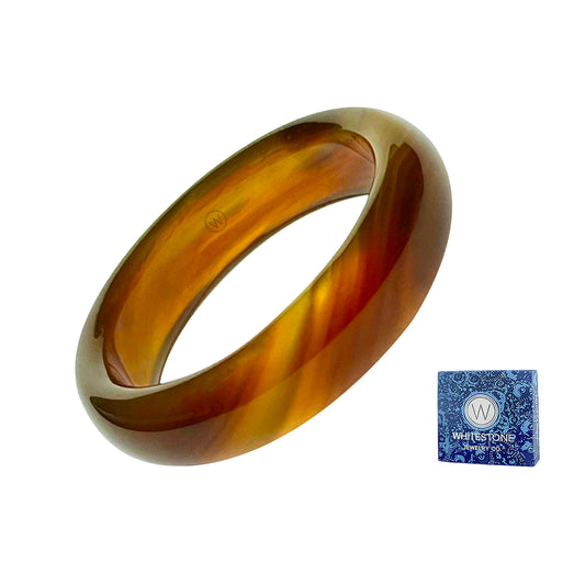 toluca tortoise shell agate ring by whitestone jewelry co.
