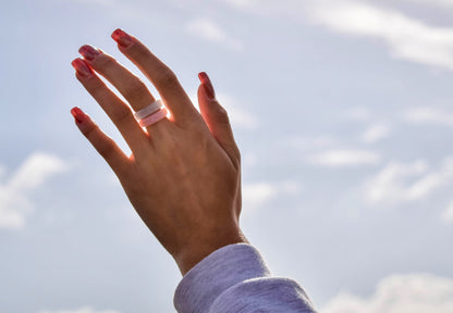 Blue Agate Ring - Throat - Chakra Collection