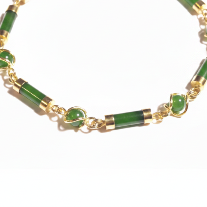 Jade Tennis Bracelet-Whitestone Jewelry Co.