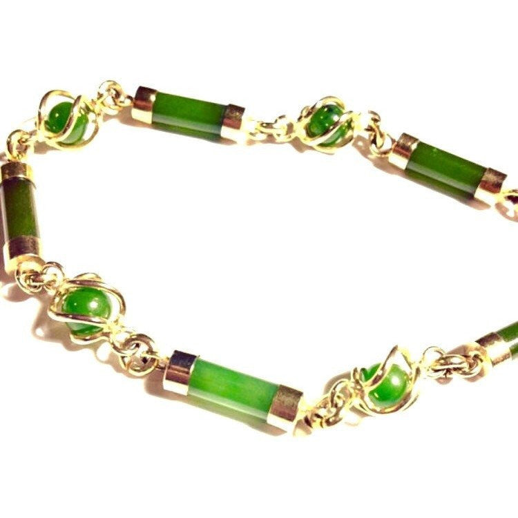 Jade Tennis Bracelet-Whitestone Jewelry Co.