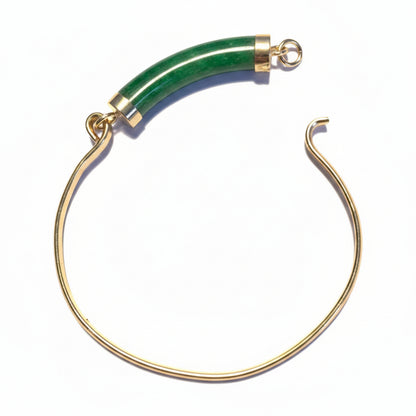 Jade Tension Cuff Bracelet-Whitestone Jewelry Co.