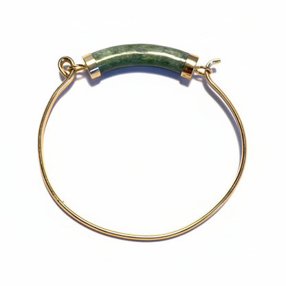 Jade Tension Cuff Bracelet from Whitestone Jewelry Co.
