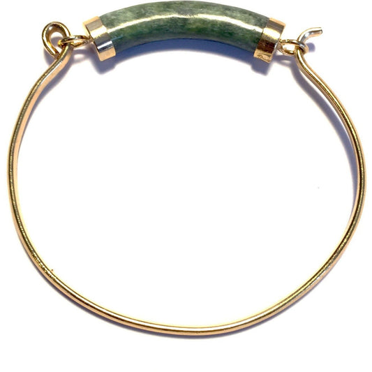 Jade Tension Cuff Bracelet-Whitestone Jewelry Co.