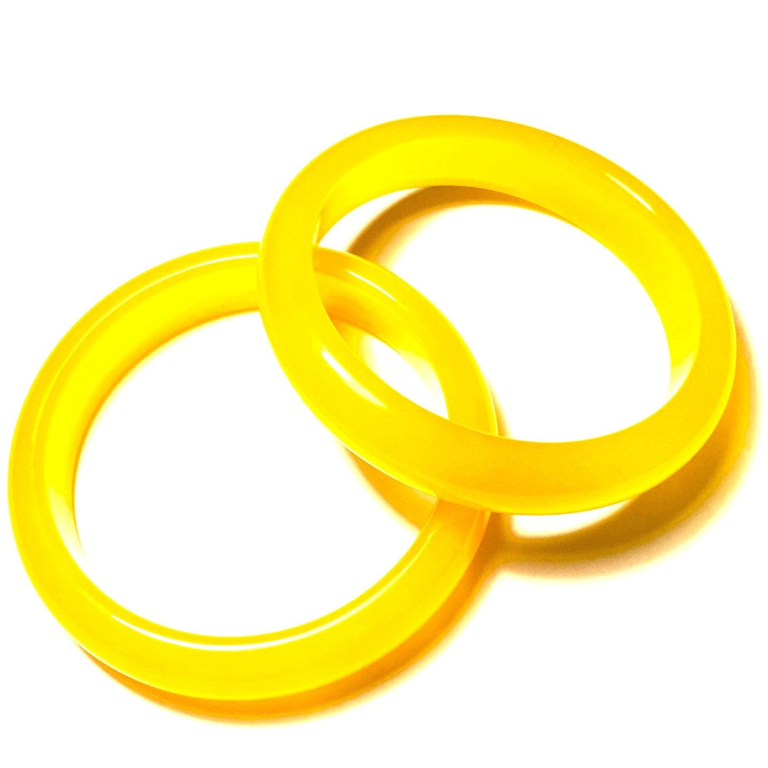 Yellow Agate Bangle Bracelet-Whitestone Jewelry Co.